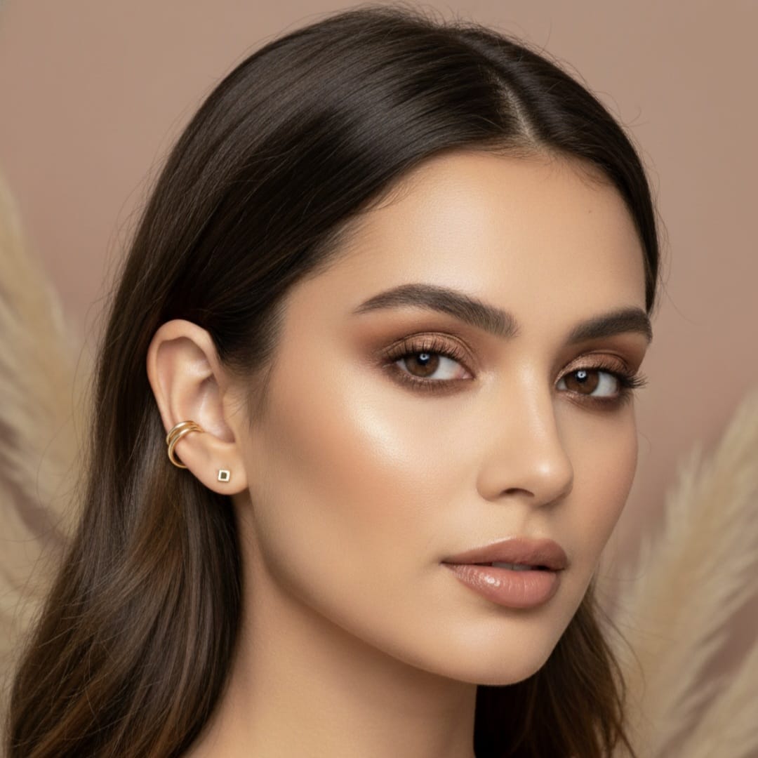 Triple Spiral Anti Tarnish Ring